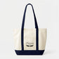 Swaven Two-Tone Tote Bag ‘Navy’