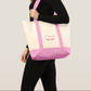 Swaven Two-Tone Tote Bag ‘Pink’