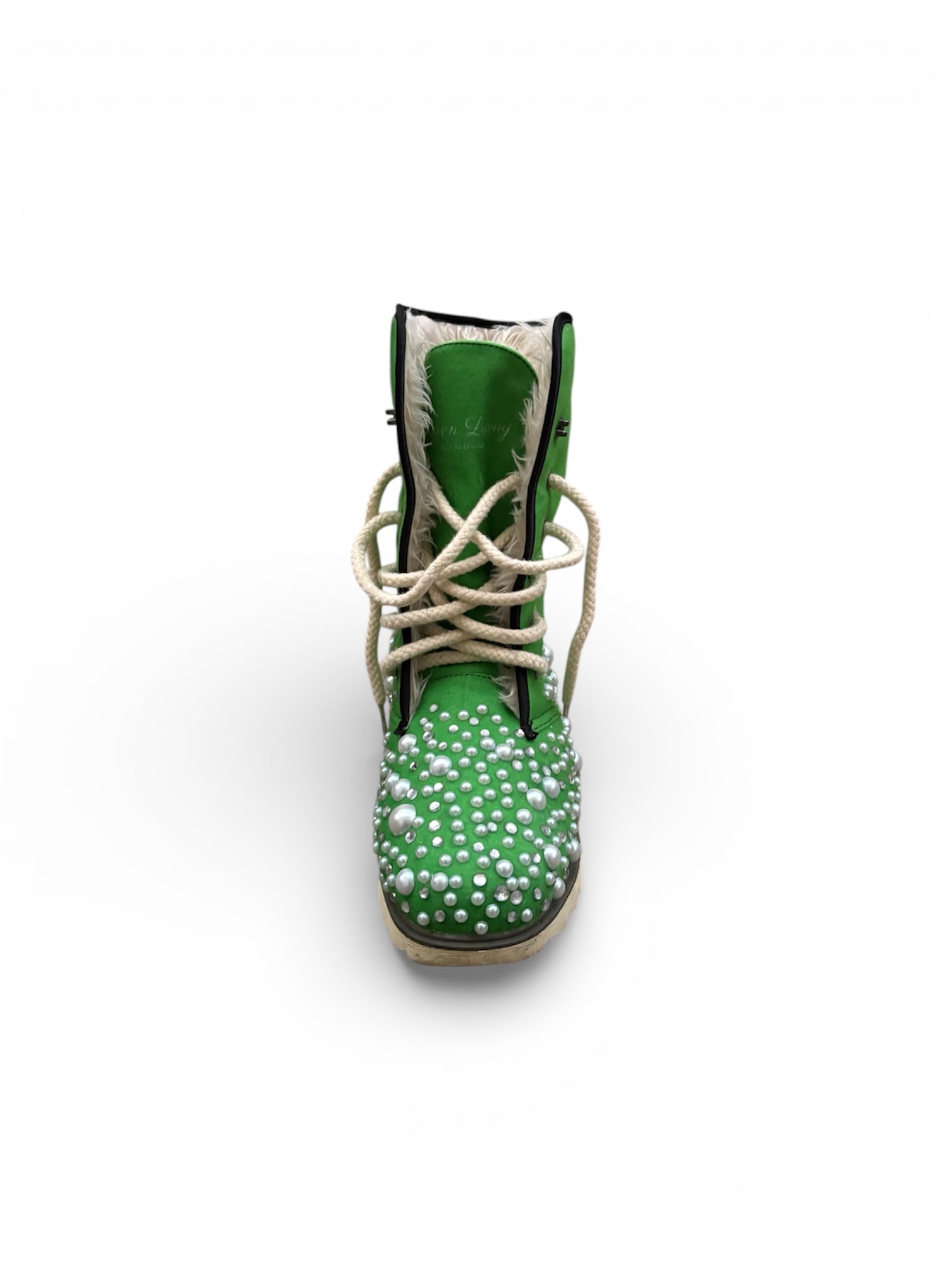 LUXURY FUR BOOTS ‘EVERGREEN’