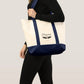 Swaven Two-Tone Tote Bag ‘Navy’