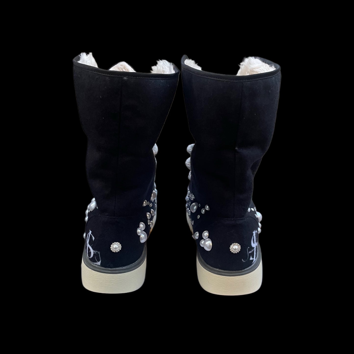 LUXURY FUR BOOTS ‘ONYX’