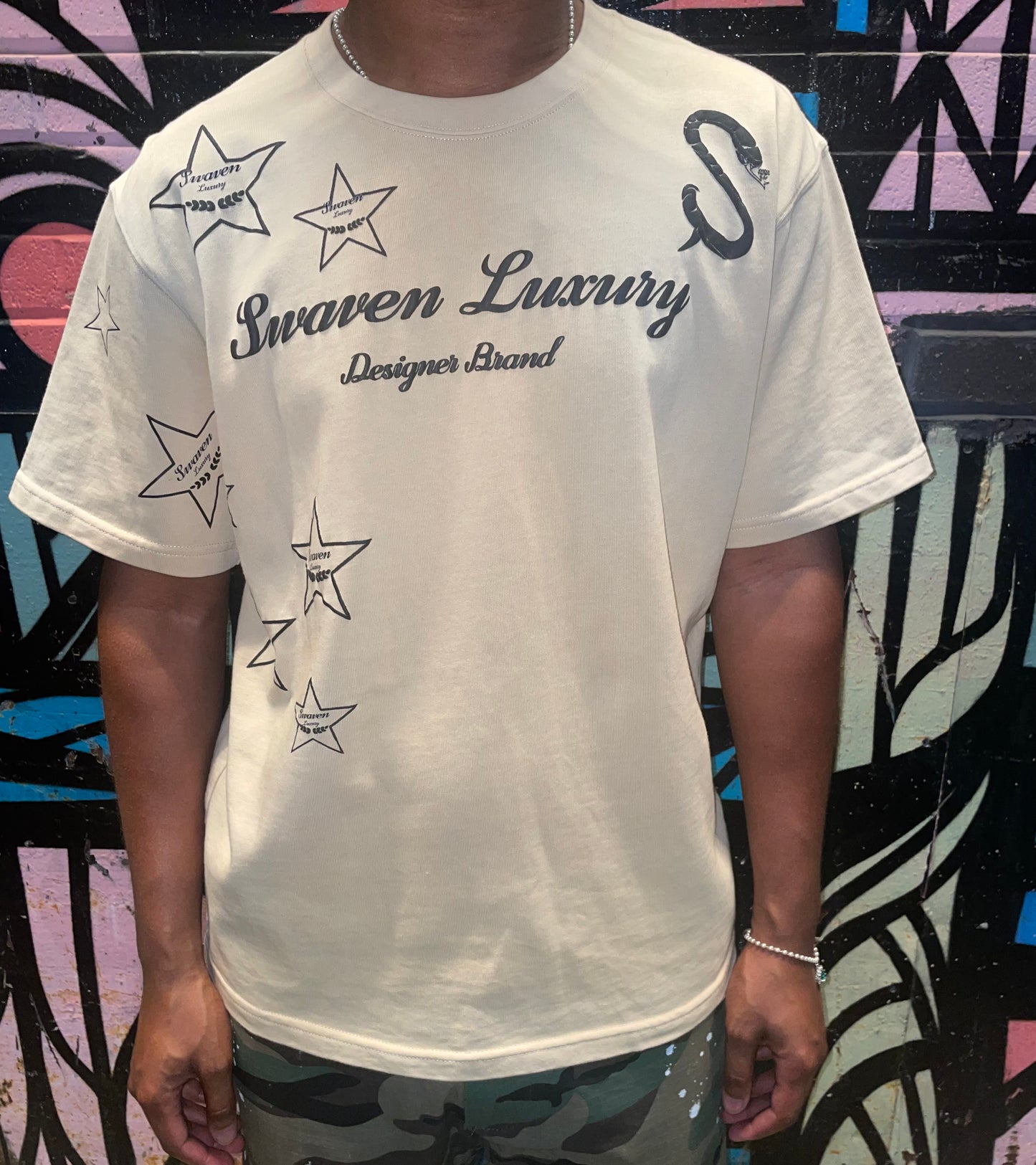 Swaven Star Tee Vol.1(khaki)