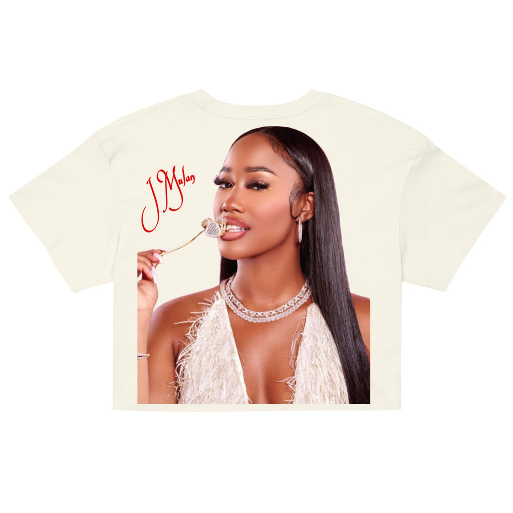 J Mulan Lux Crop Tee (W)