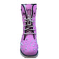 THEE LUXURY FUR BOOTS 'PINK PRINT'