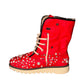 LUXURY FUR BOOTS ‘CRIMSON’