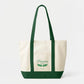 Swaven Two-Tone Tote ‘Money Green’