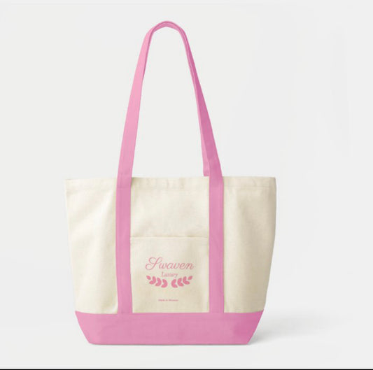 Swaven Two-Tone Tote Bag ‘Pink’