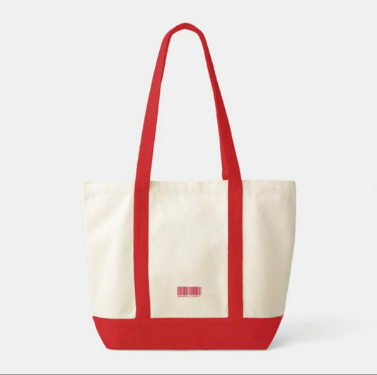 Swaven Two-Tone Tote Bag ‘Red’