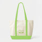 Swaven Two-Tone Tote Bag ‘Slime’