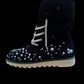 LUXURY FUR BOOTS ‘ONYX’