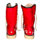 LUXURY FUR BOOTS ‘CRIMSON’
